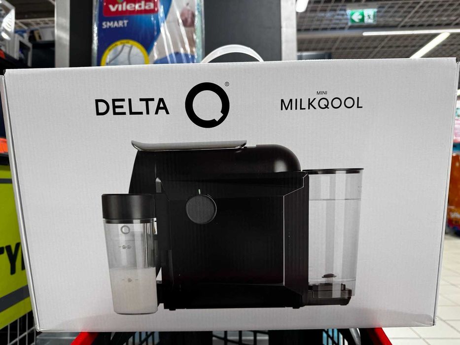 Ekspres kapsułkowy Delta Q MINI MILKQOOL 20 bar (Tylko Wrocław)