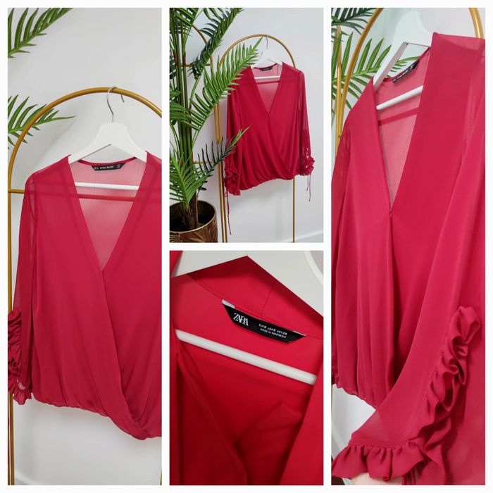 Conjunto de 3 Blusas  e 1 Tshirt Mulher - Zara