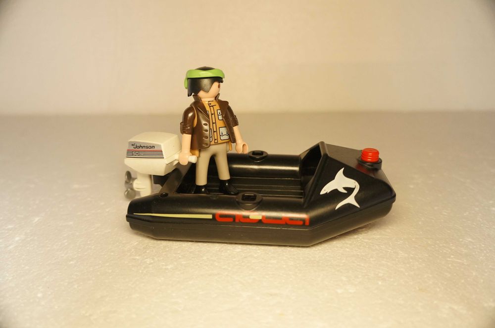 Playmobil 909 Motorówka łódź ponton  Playmobile