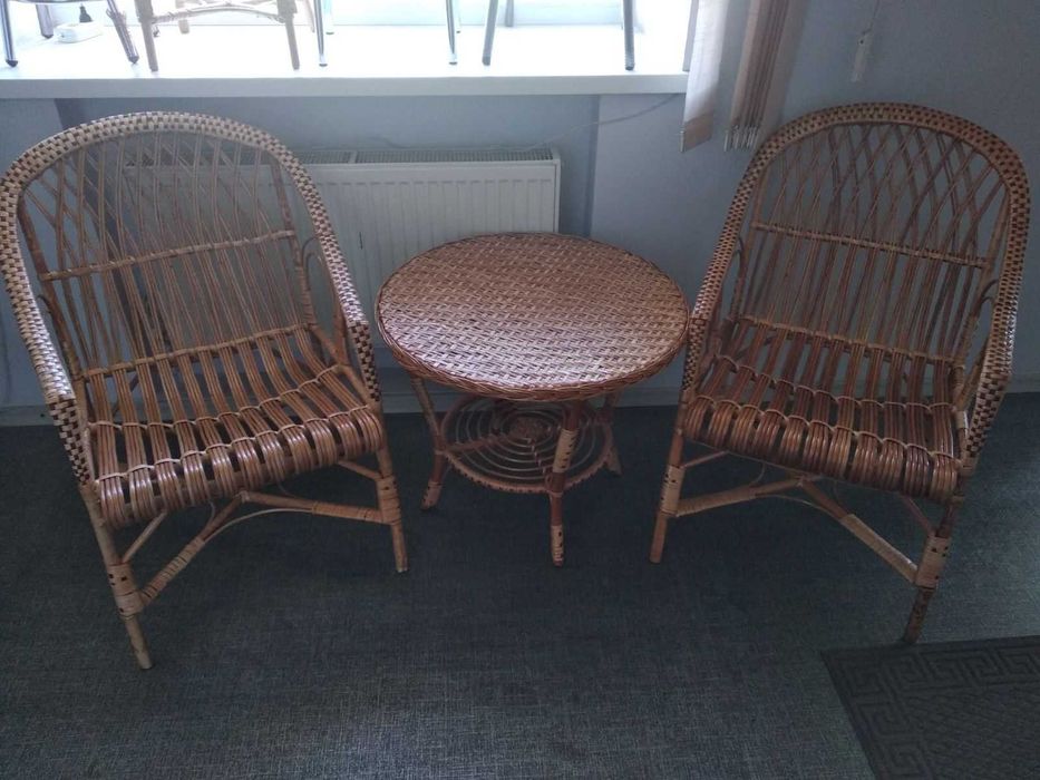 Крісло качалка/ вироби з лози/ кресло качалка