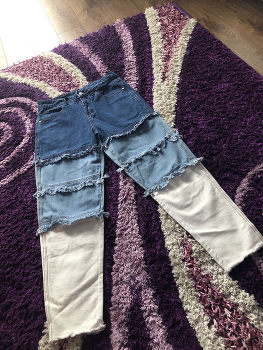Jeansy shein  spodnie sztruksy modne rozmiar xs