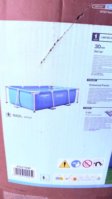 Basen prostokątny intex