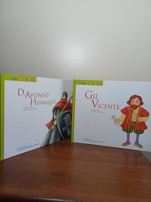 Nomes com História. D.Afonso Henriques e  Gil Vicente