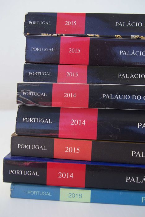 8 Catálogos leilões Palácio do Correio Velho, Anos 2014,15,18