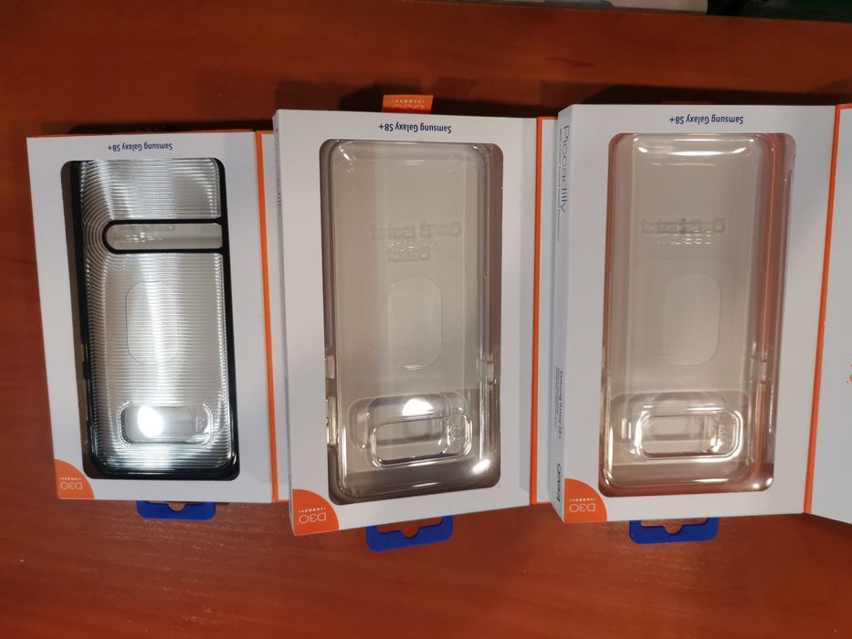 Komplet 3 sztuk etui plecki case gear4 do Samsung Galaxy S8 Plus