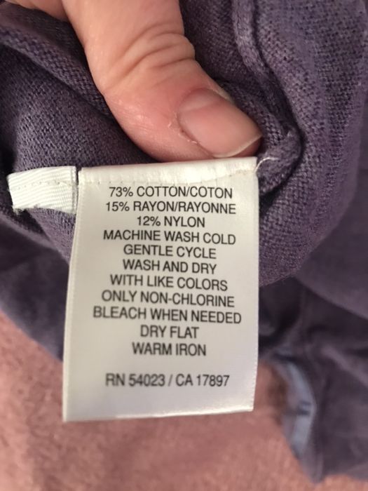 Bluzka OLD NAVY Maternity ciążowa sweter fiolet NOWA