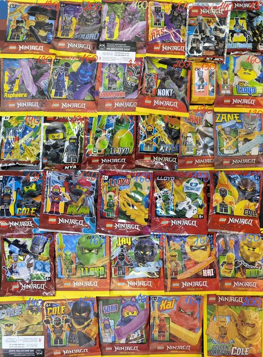 Лего набори фигурки Lego полибег Ninjago Marvel Minecraft Star Wars