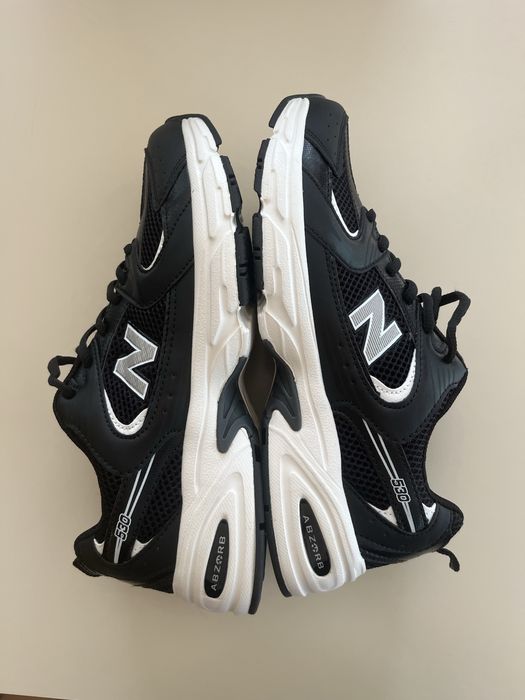 New balance 530 preto e branco