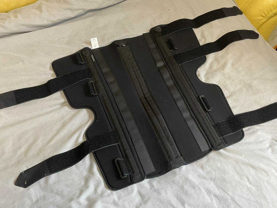 Бандаж 55см для жёсткой фиксации колена наколенник ортез тутор