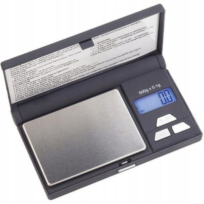 WAGA kieszonkowa 100g dokładność 0.01g LCD baterie