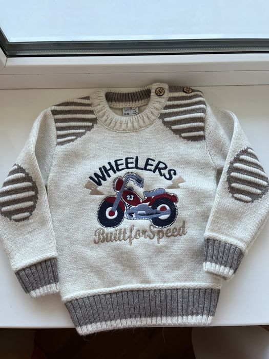 Дитячий шерстяний світер на хлопчика Турція 92-98 2-3 роки