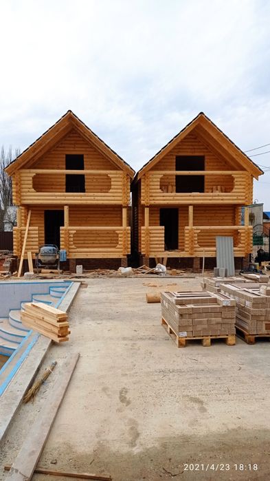 Готові домокомплекти дерев'яних будинків