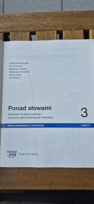 Książka Ponad słowami 3