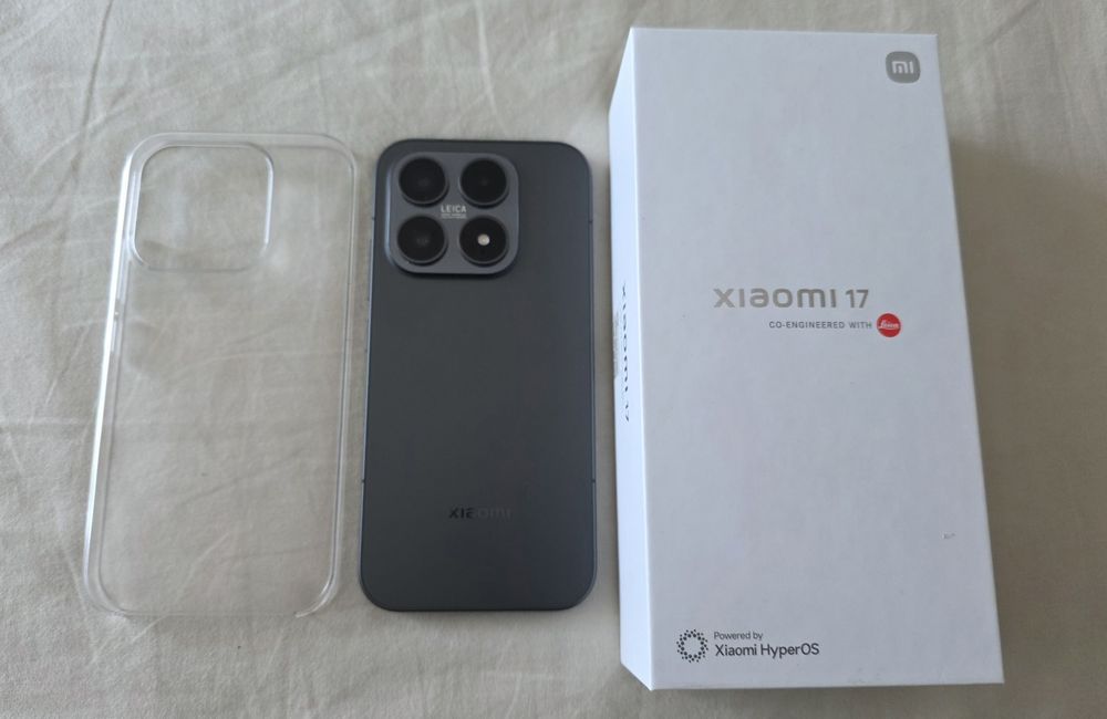 Xiaomi 17 512GB, NOVO, troco