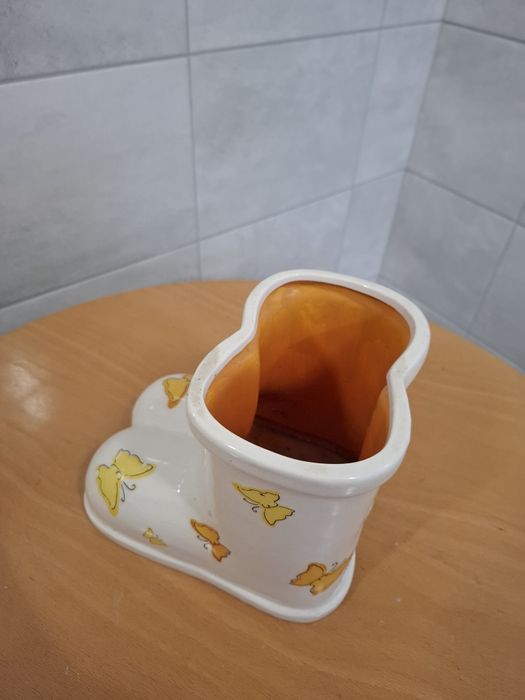 Donica ceramiczna ozdobna kalosz