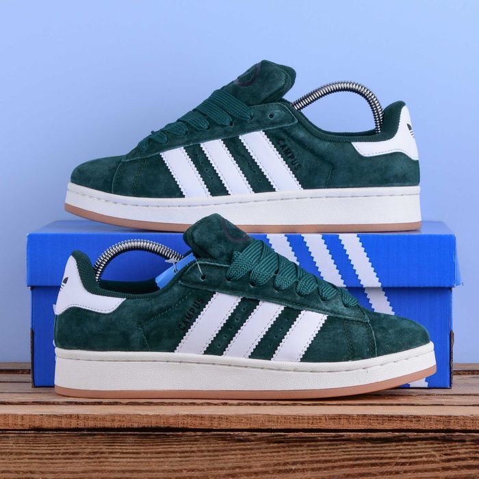 (2291) SALE Кросівки Adidas Campus колір хакі (41,44) адідас адідаси кампус кеди