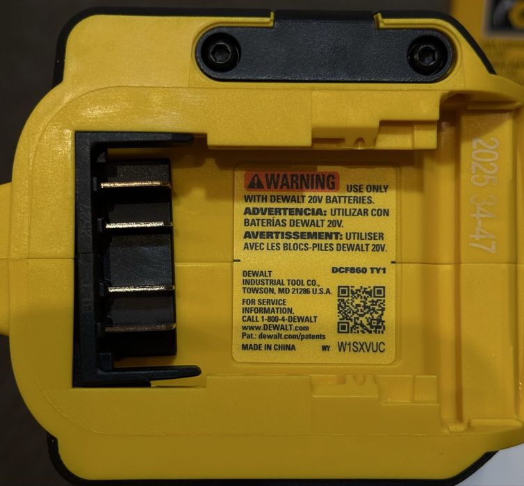 Dewalt Імпакт DCF860 оригінал з США