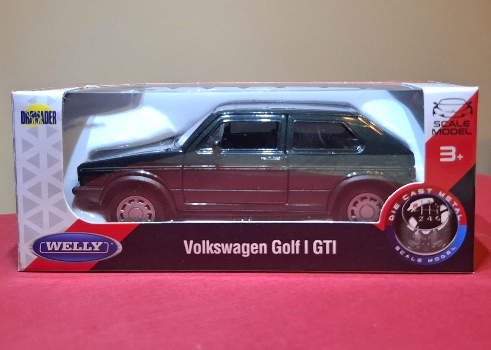 Model Vokswagen Golf 1 GTi / Welly