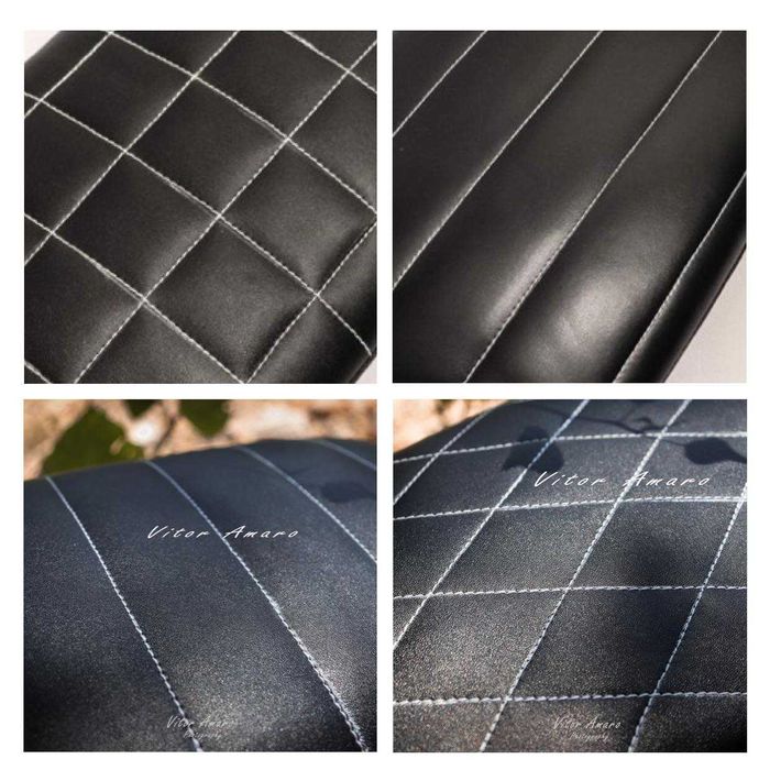 Banco/Assento Removivel para Mota, Estilo Chopper/Bobber(4 Modelos)