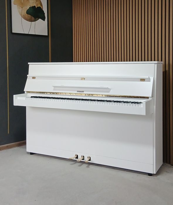 Białe pianino Hellas japan