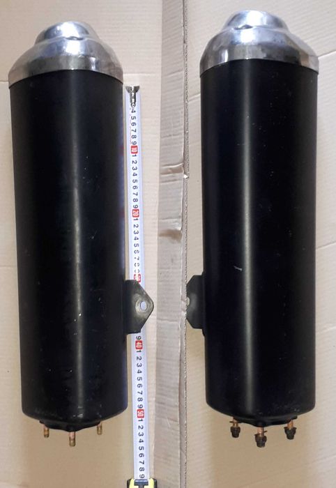 Вихлопна система глушник труби вихлопні 2шт. Suzuki Hayabusa 2008+