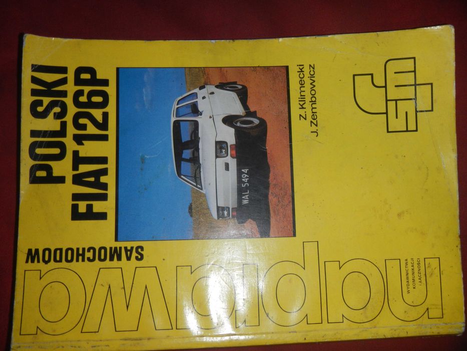 Ksiazka naprawa fiat 126p 1990 Klimecki Zembowicz