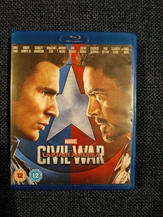 Blu ray do filme "Captain America: Civil War" (portes grátis)