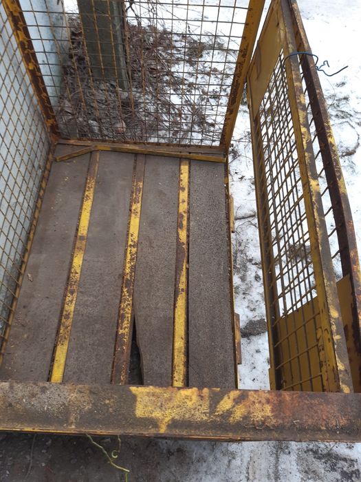 Skrzyniopalety metalowe, kosze na drewno