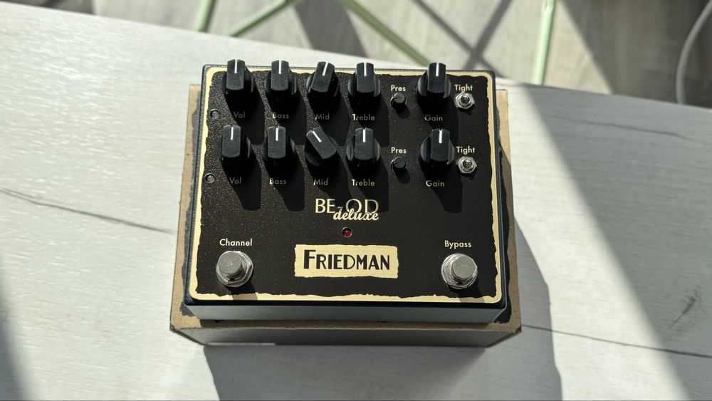 Friedman BE-OD Deluxe (distortion, overdrive, boss, mxr, jhs, wampler, bogner)