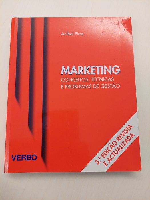 Livro "Marketing" de Aníbal Pires