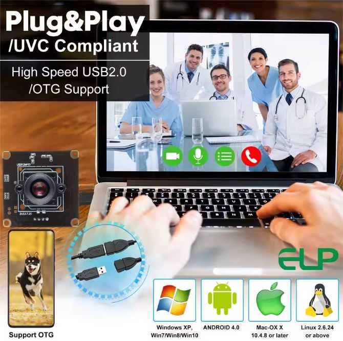 Szybki moduł kamery USB ELP