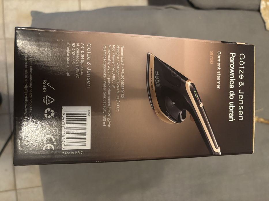 Nowa parownica do ubran Gotze&Jensen