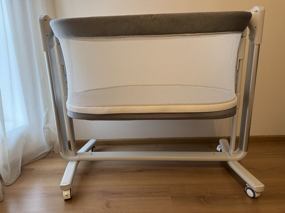 Приставная детская кроватка манеж El Camino ME 1125-G на колесиках