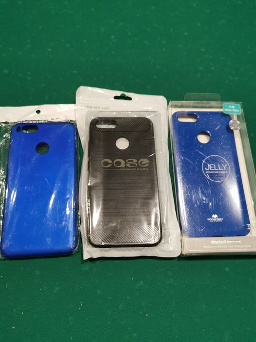 Etui plecki case nakładka do Xiaomi Mi A1 komplet 3 sztuk