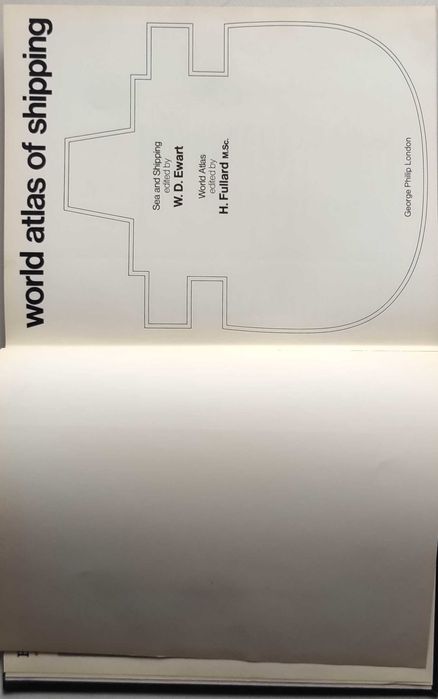 Livro - Atlas of World Shipping - George Philip London