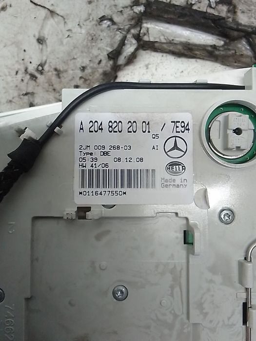 Luz De Tecto / Plafonier Mercedes-Benz C-Class (W204)