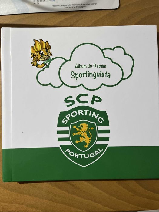 Álbum do Recém Benfiquista / Álbum do Recém Sportinguista (NOVOS)