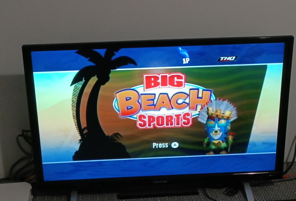 Nintendo Wii big beach sports + pudełko