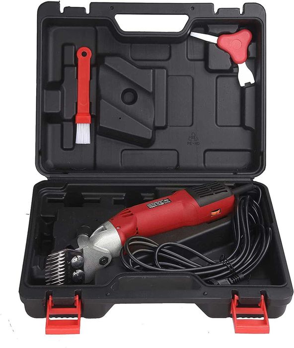 Máquina de tosquiar ovelhas 780w, cor vermelha