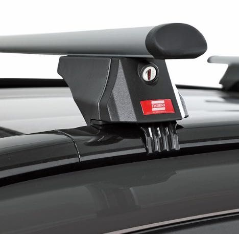 Barras tejadilho Universais Fabbri Modelo Aluviva 3 - 120cm - Kit Novo