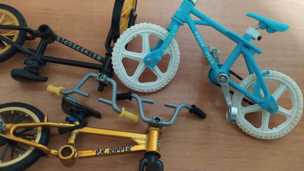 Fingers bike, Пальчикові байки