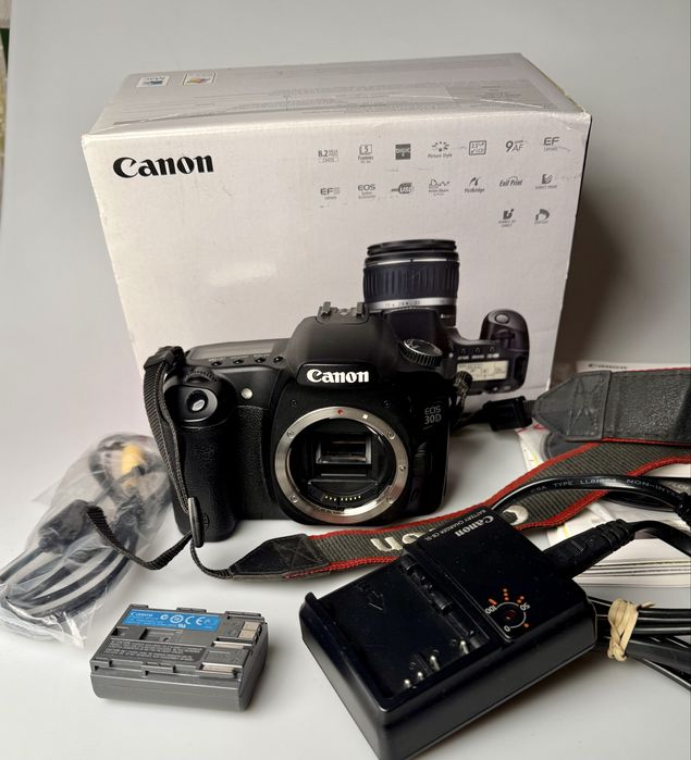 Canon 30d body с коробкой