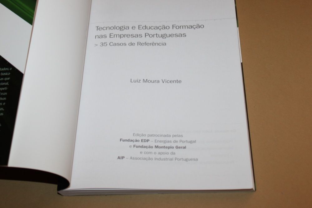 Tecnologia e Educação Formação nas Empresas Portuguesas