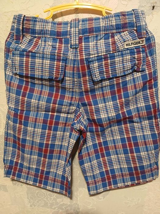 Шорты картаті шорти в клітинку Tommy Hilfiger 7 років 122