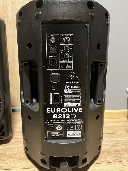 2 Kolumny Aktywne Behringer Eurolive B212D