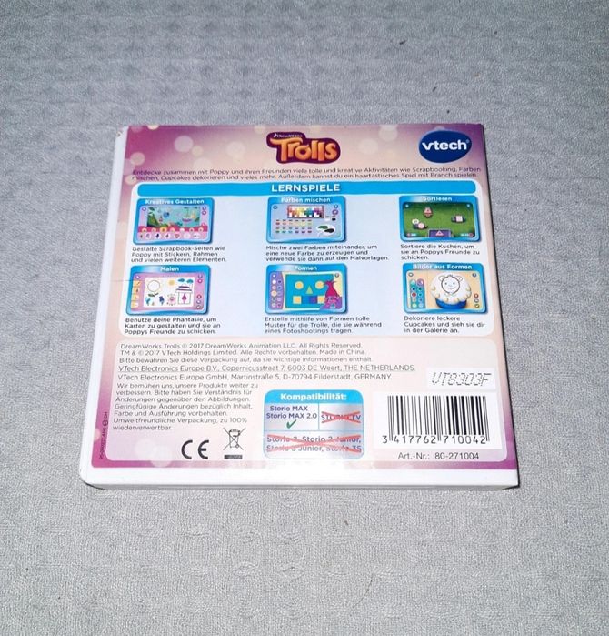 Vtech storio gra trole