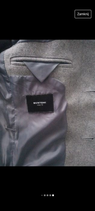 Płaszcz  Bertoni