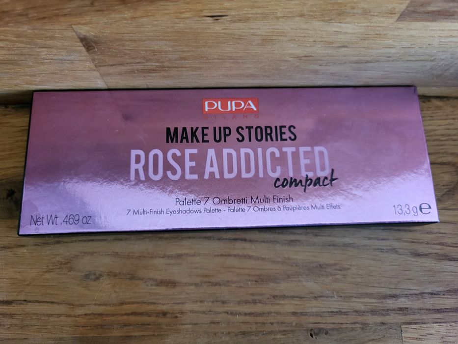 Paleta cieni Pupa Make-up Stories Rose 004 Rose Addicted 13,3 g nowa