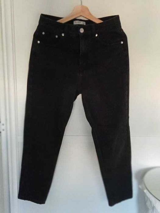 Calças Pretas Pull & Bear