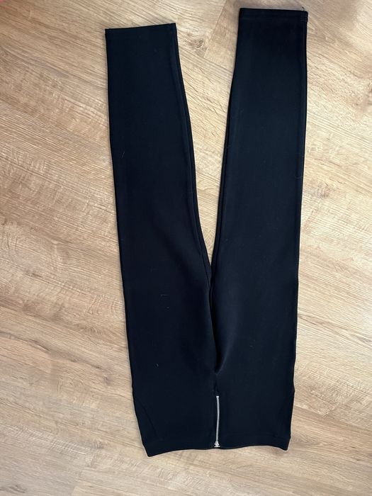 Legginsy damskie czarne z zamkiem z przodu Papaya roz M